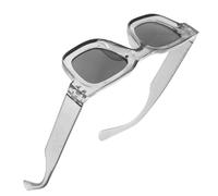 BCOATH Occhiali da Sole da Donna Rettangolari alla Moda in Plastico Leggeri e Adatti per Feste Accessorio Costume per Serate e Incontri
