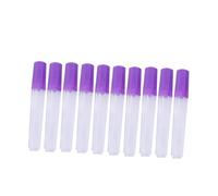 BCOATH Organizer Trasparente in Plastica Pp per Ago e Perline, Tubo Sigillato da 10 Pezzi, Facile da Trasportare per Cucito e Maglieria