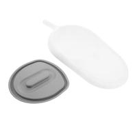 BCOATH Padella Design Inclinato con Manico in Plastica per Anziani Allettati per Facile a, Contenitore per Urine e Feci, per Pazienti Allettati e Disabili