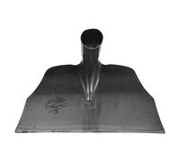 BCOATH Pala per Pulizia Stalla, Horse Poop Scoop in Acciaio al Manganese, Argento, Installazione Facile, per Cattle Pen e Poultry Environments