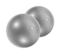 BCOATH Palla da Pilates Piccola in Pvc 25 Cm, Set da 2 Pezzi, Palla da Yoga Professionale per Allenamento Core, Rafforzamento Muscolare, Postura e Riabilitazione, Accessorio