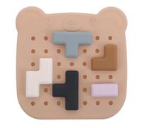 BCOATH Puzzle Cognitivo per Anziani in Silicone Forme Arrotondate, Facile da Lavare, per Attività Sensoriali a Casa per Migliorare la Memoria