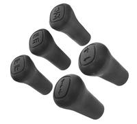 BCOATH Set 5 Pezzi Manopola del Cambio per Carrello Elevatore in Plastica Nera Impugnatura Confortevole e Funzionamento per Ambienti Industriali