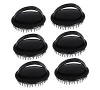 BCOATH Set 6 Pezzi Pettine Per Lavaggio Della Testa Testina Massaggiante e Impugnatura Ergonomica, Spazzola Per Shampoo Adatta Per Chioma Asciutti e Bagnati, Per Uso Salone e Casa