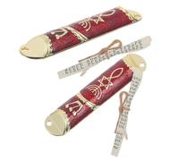 BCOATH Set da 2 Custodie Mezuzah in Lega di Zinco con Pergamena Kosher, Design Elegante e Decorativo, per Benedizione della Casa e Decorazioni per Matrimoni