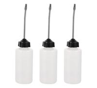 BCOATH Set da 3 Bottiglie di Olio per Macchine da Cucire Industriali e Domestiche, Oliatore Vuoto a Bocca Lunga Ugello in Plastica Resistente, Strumento per Manutenzione e Lubrificazione