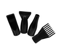 BCOATH Set da 4 Ugelli per Asciugacapelli in Abs Pettine, Ugello Concentratore e Ugelli Dritti, Accessori per Phon Professionale per Toelettura di Cani, Gatti e Piccoli Animali, Uso