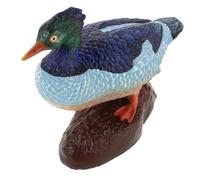 BCOATH Simulazione Anatra Realistica in Plastica Solida Papera Selvaggia per Giocattolo Educativo di Apprendimento Animali Fattoria Decorazione da Giardino e Collezione Wildlife