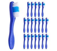 BCOATH Spazzolini Prevenire Autolesionismo e Mantenere Pulito per Denti Mini 20 Pezzi Manico Corto Plastico Setole Nylon Detenuti in Carcere