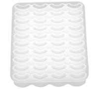 BCOATH Stampo in Silicone per Piastrelle Miniatura per Paesaggio Fai da Te, Set Modello Paesaggistico in Legno Bianco per Scene Micro Landscape e Miniature da Costruire