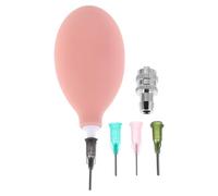 BCOATH Strumenti Argilla con applicatore in Gomma e Metallo, Set 1 Pezzo per Applicazione accurata di smalti ceramici, Indicato per modellazione e smaltatura da Appassionati di Ceramica