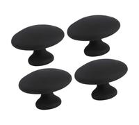 BCOATH Strumenti Gua Sha Effetto Rilassante Set 4 in Nera per Massaggio Viso e Corpo per Domestico e Relax On-the-go