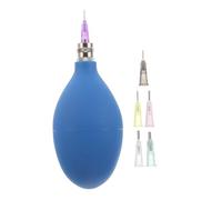 BCOATH Strumenti per Lavorazione Ceramica Blu, Flacone Applicatore a Ago in Plastico e Metallo per Smalto e Argilla, Kit per Decorazioni di Ceramica e Processi di Modellazione