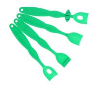BCOATH Strumento di Articolazione Orale per Bambini, Allenamento dei Muscoli Orali in Pp, 4 Pezzi, Verde, per Terapia Motoria e Chiarezza del Parlato