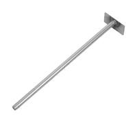 BCOATH Strumento Manuale Aerazione Ottimizzata per Rivoltare Compost in Acciaio Inox 50cm per Giardinaggio Domestico e Cumuli di Compost All'aperto