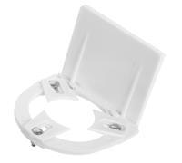 BCOATH Supporto per Coni Gelato in Plastica Bianco, Accessorio Resistente per Macchina Gelato, per Casa e Feste, Organizer per Coni Waffle