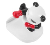 BCOATH Supporto Telefono Panda Bianco in Resina Piccolo da Scrivania | Design Tenero e Compatto, per Ufficio e Viaggio, Fissaggio Stabile e Facile da Portare
