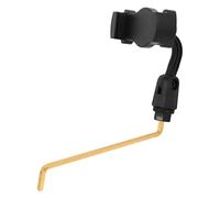 BCOATH Supporto Telefono per Sax Contralto Clip Lyra in Abs e Acciaio Inossidabile, Presa Sicura per Spartiti Musicali, per Esibizioni All'aperto e Bande in Marcia