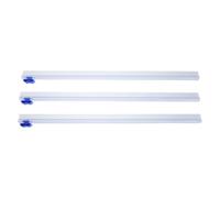 BCOATH Taglierina Cutter per Pellicola Alimentare per Pellicola Trasparente in Plastica 3 Pezzi Lama Sostituibile, Uso Bidirezionale, per Casa e Hotel