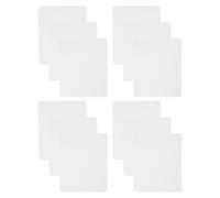 BCOATH Tappetino per Mouse Bianco Sublimatico 12 Pezzi per Trasferimento Termico Materiale in Gomma Resistente e Superficie Liscia per Scrivania Gaming e Ufficio