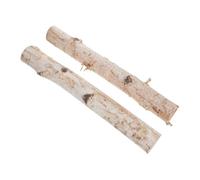 BCOATH Tronchetti Materiale in Legno Facile da Integrare di Legno di Betulla Naturale 2 Pezzi per Decorazione Rustica e Artigianato per Feste e Ufficio