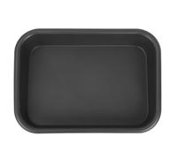 BCOATH Vassoio per Sottovaso Rettangolare in Plastica 43x30cm Bordi Antigoccia e Supporto Stabile per Vasetti per Piantine e Piante da Interno Minimalista