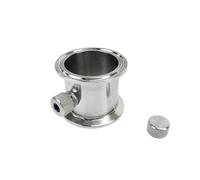 BCOMFY 1,5 "- 4" tubo Tri-clamp con capezzolo Thermowell, raccordo for tubo di collegamento Tri-clamp, acciaio inossidabile sanitario 304(1.5 (38mm) OD50.5)