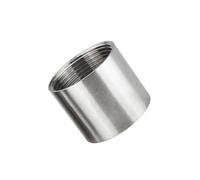 BCOMFY 1 pz 304 acciaio inossidabile 1/8" 1/4" 1/2" 3/8" 3/4" 1" 1-1/4" 1-1/2"BSP femmina filettato tubo raccordo adattatore connettore acqua gas giunto(304DN50)