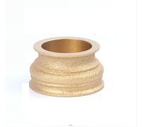 BCOMFY 1 PZ Alesaggio 20mm Dia 3 pollici/75mm Vuoto A Secco Brasato Diamante Mola Demi-bullnose Bordo Profilo Disco Abrasivo(407 side)