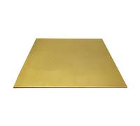 BCOMFY 1 pz C28000 C27400 Ottone Placcato Oro Lamiera di Rame 0.8mm Ottone Rame Su Misura Piastra in Ottone Grado H62(5X50X100mm 1pc)