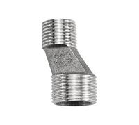 BCOMFY 1 pz. Riduttore filettato Maschio 1/2" X 3/4" Riduzione Tubo Doccia Vasca Gambe del Cane Nipplo Rubinetto eccentrico(201(50mm))