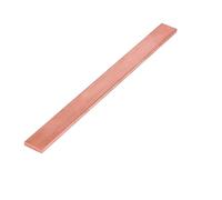 BCOMFY 1 pz Rosso Puro Rami Piatto di Metallo Piastra Rami Piatto Bar Spessore 1/1.5/2/3/4/5/6/8mm di Lunghezza 100/250 Mm Rami Bus Bar(5x40x100mm)