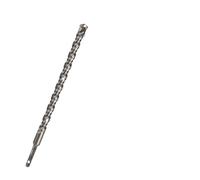 BCOMFY 1 pz Trapano a percussione elettrico a croce esteso 110-500 mm SDS Plus Punta for trapano a percussione a quattro lame in lega dura for cemento armato attraverso il muro(9mm)
