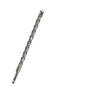 BCOMFY 1 pz Trapano a percussione elettrico a croce esteso 310/350 mm SDS Plus Punta for trapano a percussione a quattro lame in lega dura for cemento armato attraverso il muro(22mm,310mm)