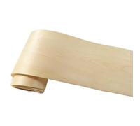 BCOMFY 1 Rotolo di impiallacciatura di Acero Naturale 0,25 mm * 16-18 cm Altoparlante in Legno massello Decorazione di Fascia Alta Mobili for Porte in Mogano Impiallacciatura rinnovata