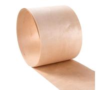 BCOMFY 1 Rotolo impiallacciatura di Betulla Naturale impiallacciatura di Legno Sottile Pannello Decorativo Solido Pelle Esterna Altoparlante mobili Porte for armadietti for Chitarra Fai da Te