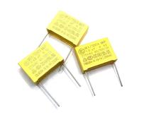 BCOMFY 10 pezzi 275VAC Serie X2 0,047UF 473 47NF Spaziatura 10mm 15mm 0,047UF275VAC Condensatore a film in polipropilene 0,01UF-2,2UF(0.047UF 15mm 10pcs)