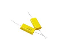 BCOMFY 10 pezzi MKP condensatore audio assiale senza elettrodi 250 V 1 UF 1,5 1,8 2,2 2,7 3,3 4,7 5,6 6,8 UF 8,2 10 12 15 20 22 33 47 UF(250V1UF(105))