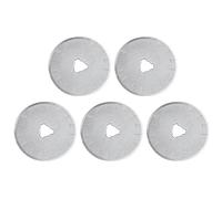 BCOMFY 10 pz 28mm Patchwork Rullo Ruota Coltello Rotondo Panno Taglio Coltello Coltello Tessuti Artigianali In Pelle Taglierina Rotante for Tessuti In Pelle(10pcs 28mm blade)