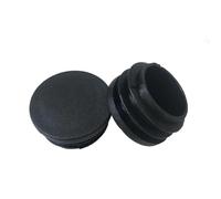 BCOMFY 12mm-76mm Tappi rotondi in plastica nera Tappi interni Guarnizione di protezione Guarnizione antipolvere Tappi di copertura for bulloni for tubi Mobili(20pcs,16mm)