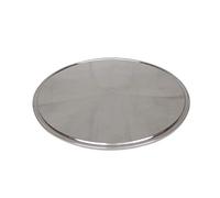 BCOMFY 1pc 0.5 '' 1.5 '' 2 '' 2.5 '' 3 '' 4 '' 6 '' 8 '' 304 316 acciaio inossidabile Tri Clover morsetto tappo terminale(Flange 119mm)