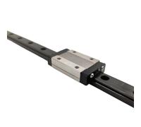 BCOMFY 1pc 440C MGN9C MGN12C MGN15C Cursore In Acciaio Inox Guida Lineare MGN12 L100-800mm Nero Guida Parti CNC Stampante 3D Voron 2.4(MGN12H 440C,Only MGN15C Slider)