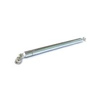 BCOMFY 1pc Antenna radio FM Antenna telescopica 10 sezioni 1,2 m di lunghezza BNC/F/TV/SMA/filettatura interna/connettore piatto(SMA)