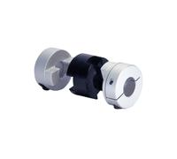 BCOMFY 1PC Giunto Cursore D25L39 Coppia Elevata A Bassa Inerzia Tipo A Vite Giunto Cursore for Connettore Motore Albero Motore CNC(10X14)