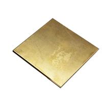 BCOMFY 1pc Piastra in Ottone Massiccio Copriletto 0.1mm 0.2mm 0.3mm 0.4mm 0.5mm 0.6mm 0.7mm 0.8mm 1mm 1.5mm 2mm 3mm 4mm 5mm (Size : 0.6x100x100mm 1pc)