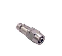BCOMFY 1PC Raccordo Pneumatico for Compressore D'aria Standard Europeo EU Euro Tipo Air Line Attacco Rapido Connettore Accoppiatore Adattatore SP PP(PP20-EU)