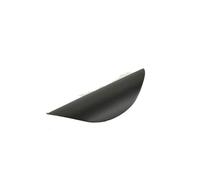 BCOMFY 1PC Rame Oro Maniglie Dell'armadio Cassetto Manopole Nero Maniglie Della Cucina Armadio Porta Tira Mezza Luna Maniglia for Mobili Ferramenta for Porte(Black 32mm)