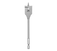 BCOMFY 1Pc Trapano piatto Apriscatole for legno placcato in titanio Trapano elettrico a mano Punta da falegname con gambo esagonale Punta da trapano for lavorazione del legno(25mm)