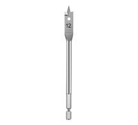 BCOMFY 1Pc Trapano piatto Apriscatole for legno placcato in titanio Trapano elettrico a mano Punta da falegname con gambo esagonale Punta da trapano for lavorazione del legno(12mm)