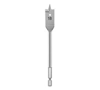 BCOMFY 1Pc Trapano piatto Apriscatole for legno placcato in titanio Trapano elettrico a mano Punta da falegname con gambo esagonale Punta da trapano for lavorazione del legno(18mm)